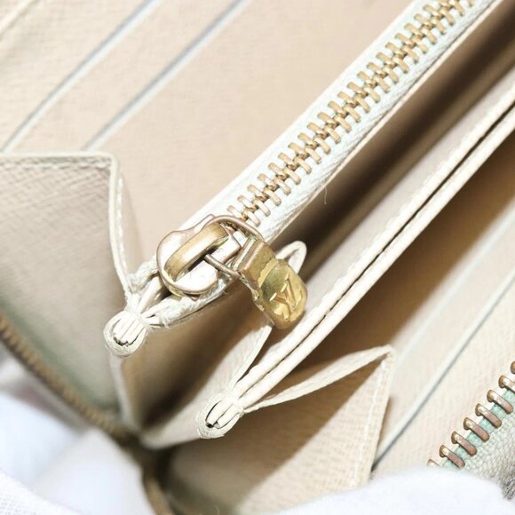 LOUIS VUITTON Damier Azur Zippy Wallet Long Wallet - Picture 8 of 15